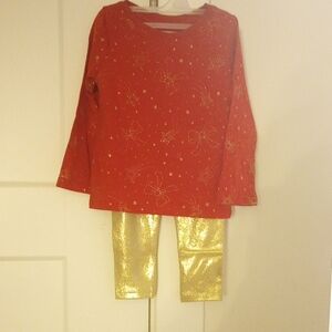 Garanimals Red and Gold Kids Matching Set